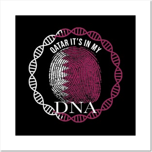 Qatar Its In My DNA - Gift for Qatarian From Qatar Posters and Art